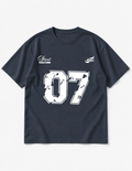 07 Street Culture Navy Relaxed Fit T-Shirt