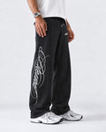 Pleated Relaxed Fit Trouser Blessed Black