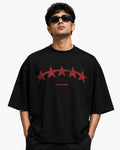 All Stars Oversized Tee Black