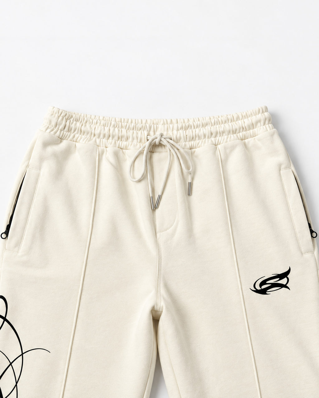 Pleated Relaxed Fit Trouser Blessed Cream