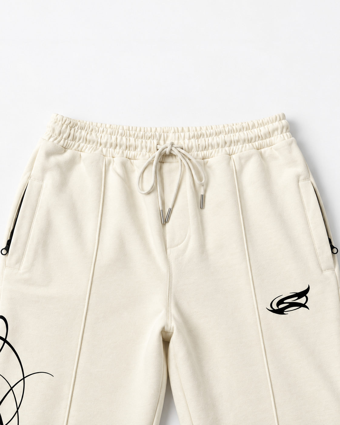 Pleated Relaxed Fit Trouser Blessed Cream