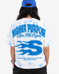 Higher Purpose Oversized T Shirt White
