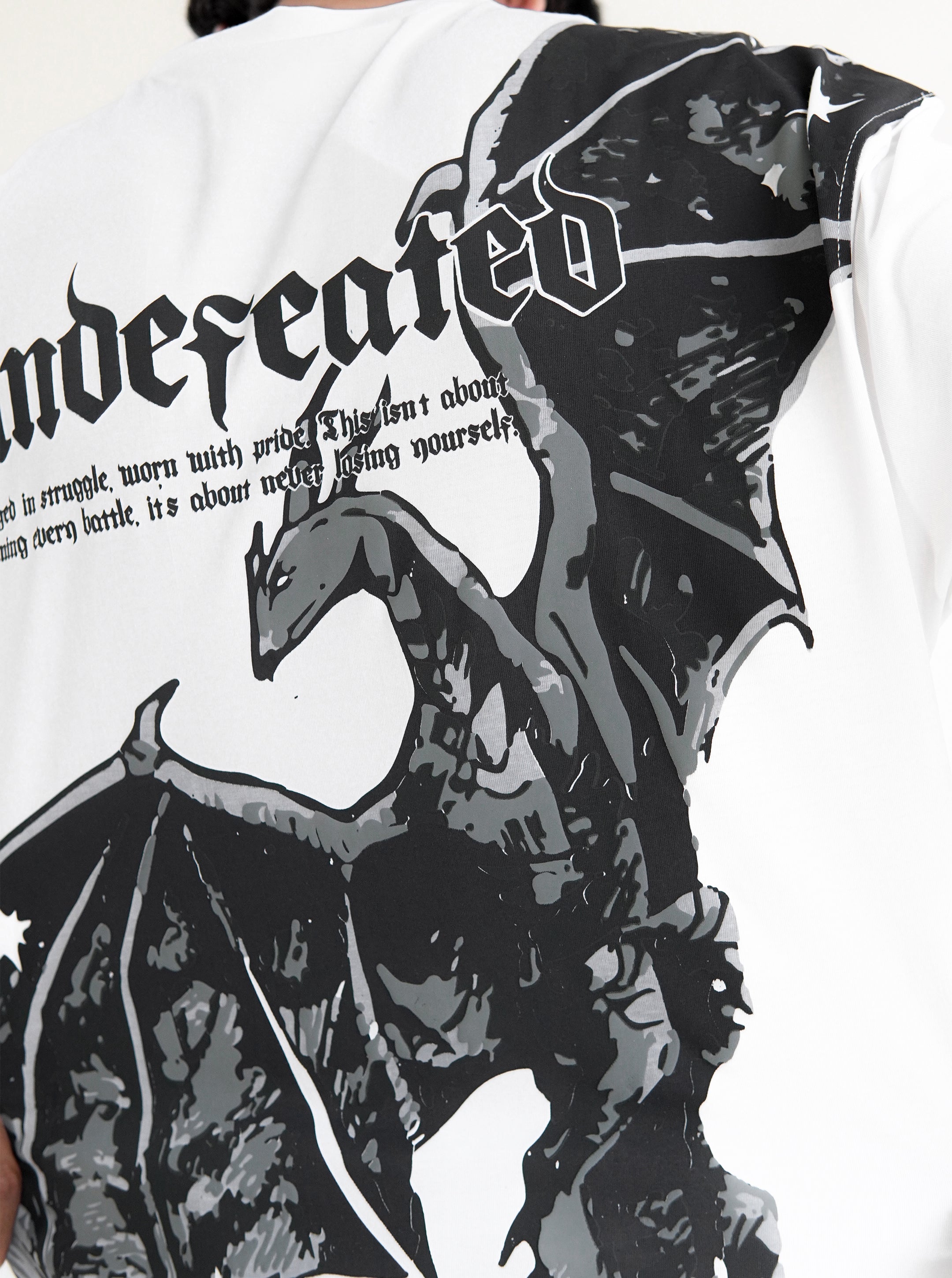 Undefeated - Oversized T Shirt