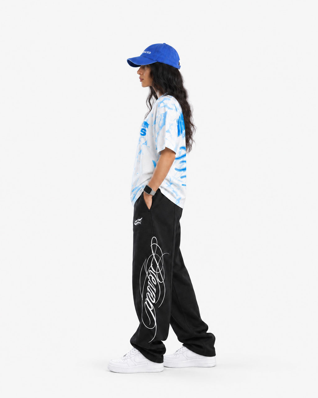 Higher Purpose Oversized T Shirt White