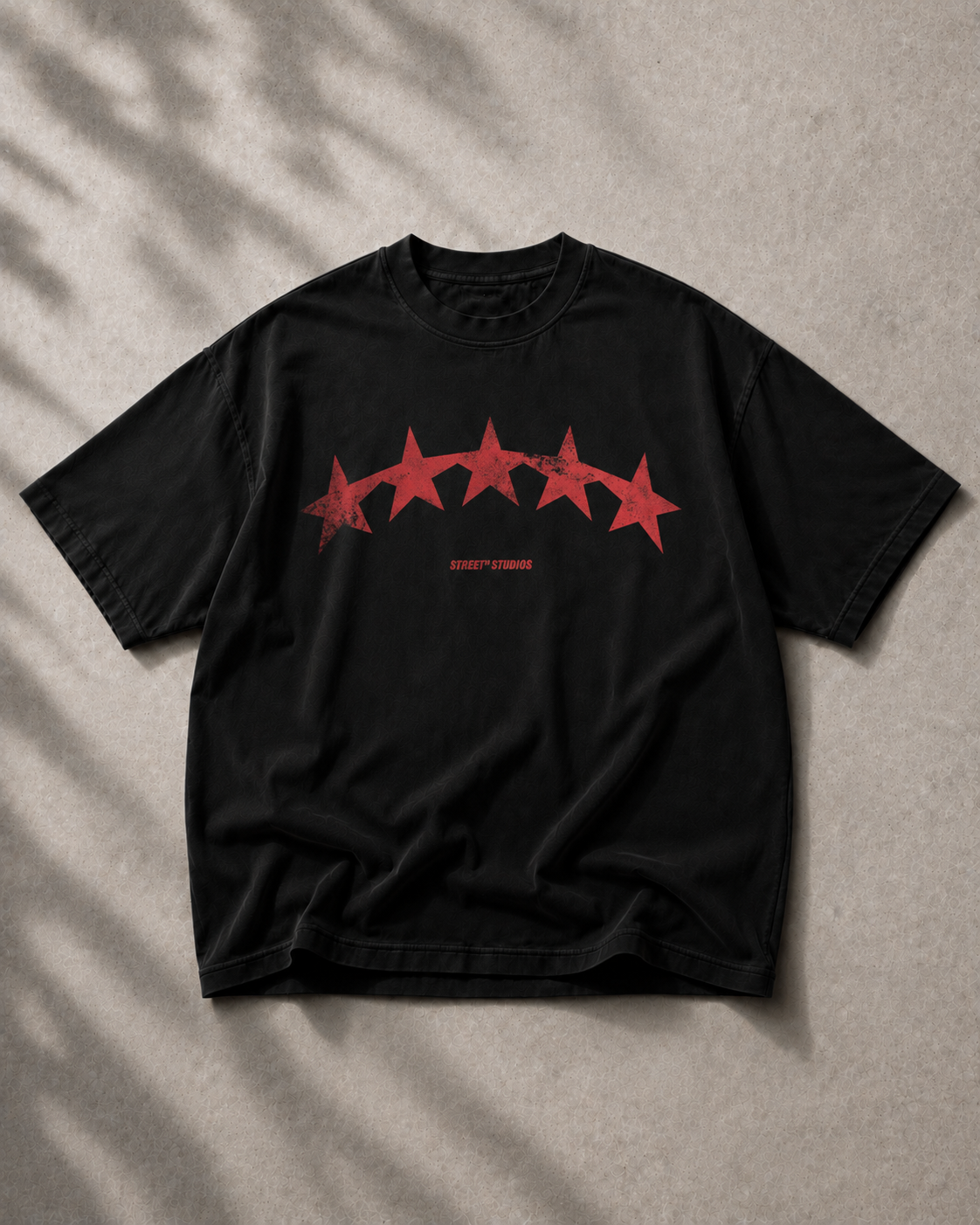 All Stars Oversized Tee Black