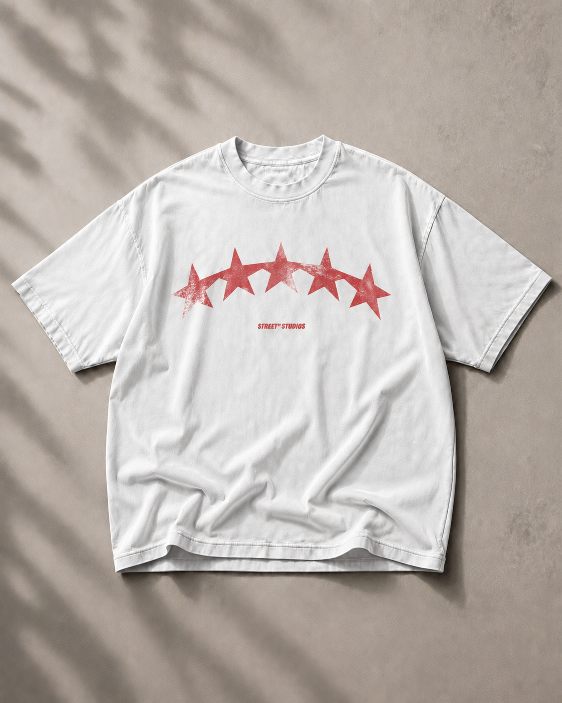 All Stars Oversized Tee White