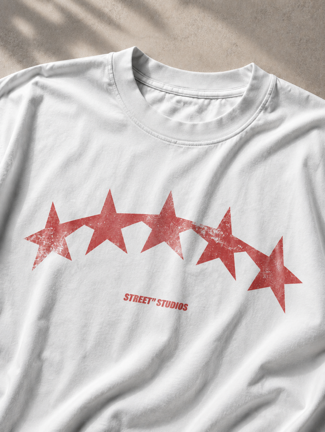 All Stars Oversized Tee White