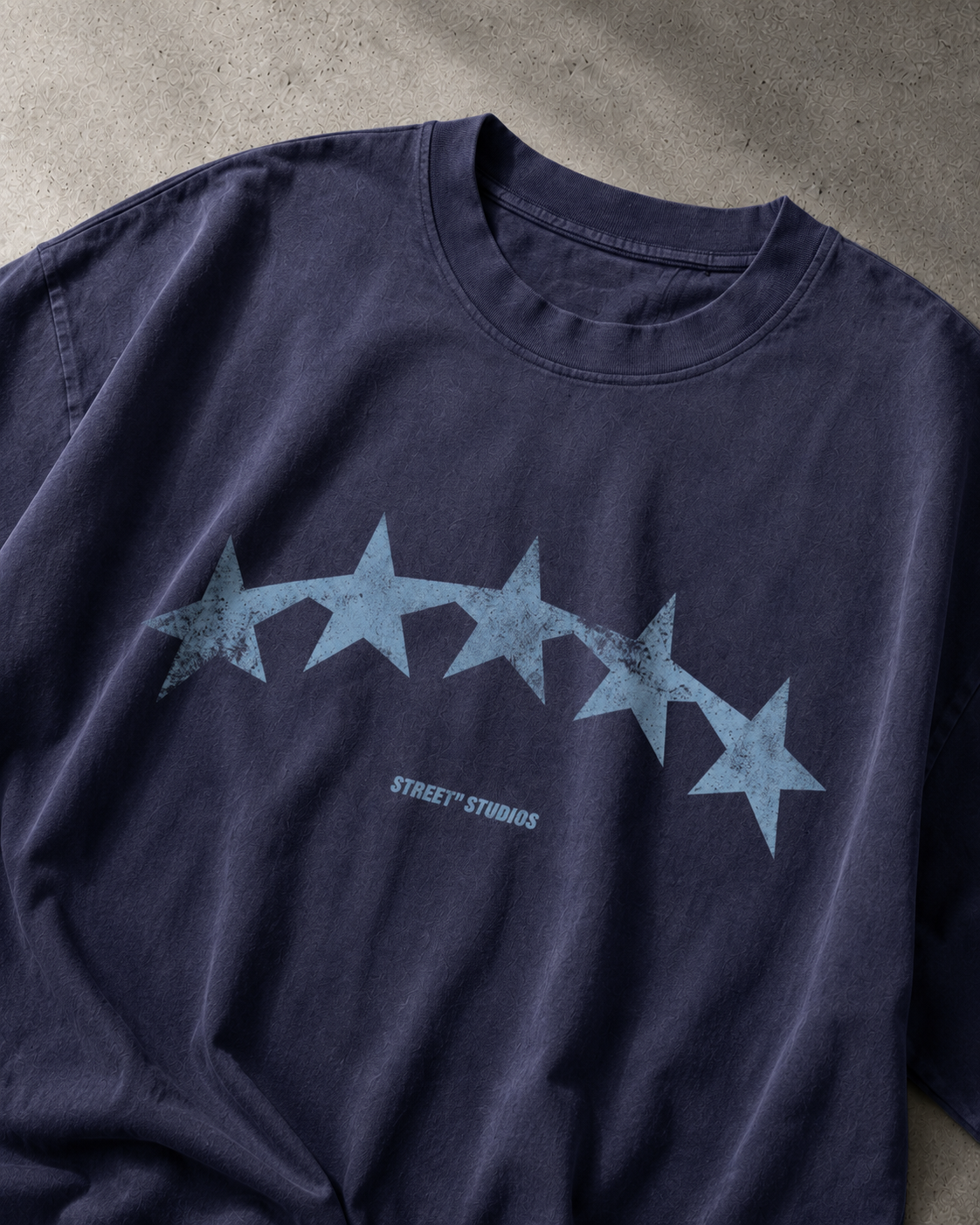 All Stars Oversized Tee Navy