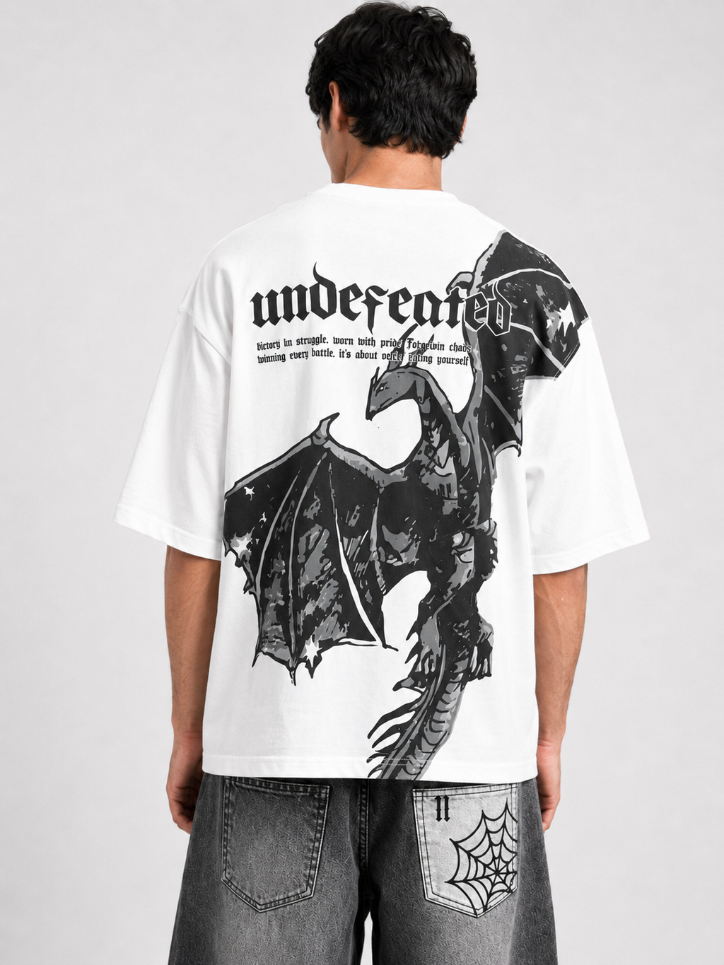 Undefeated - Oversized T Shirt
