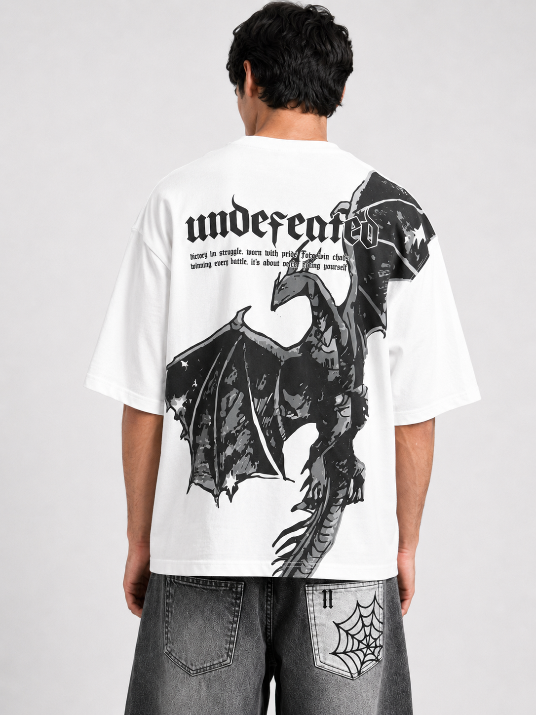 Undefeated - Oversized T Shirt