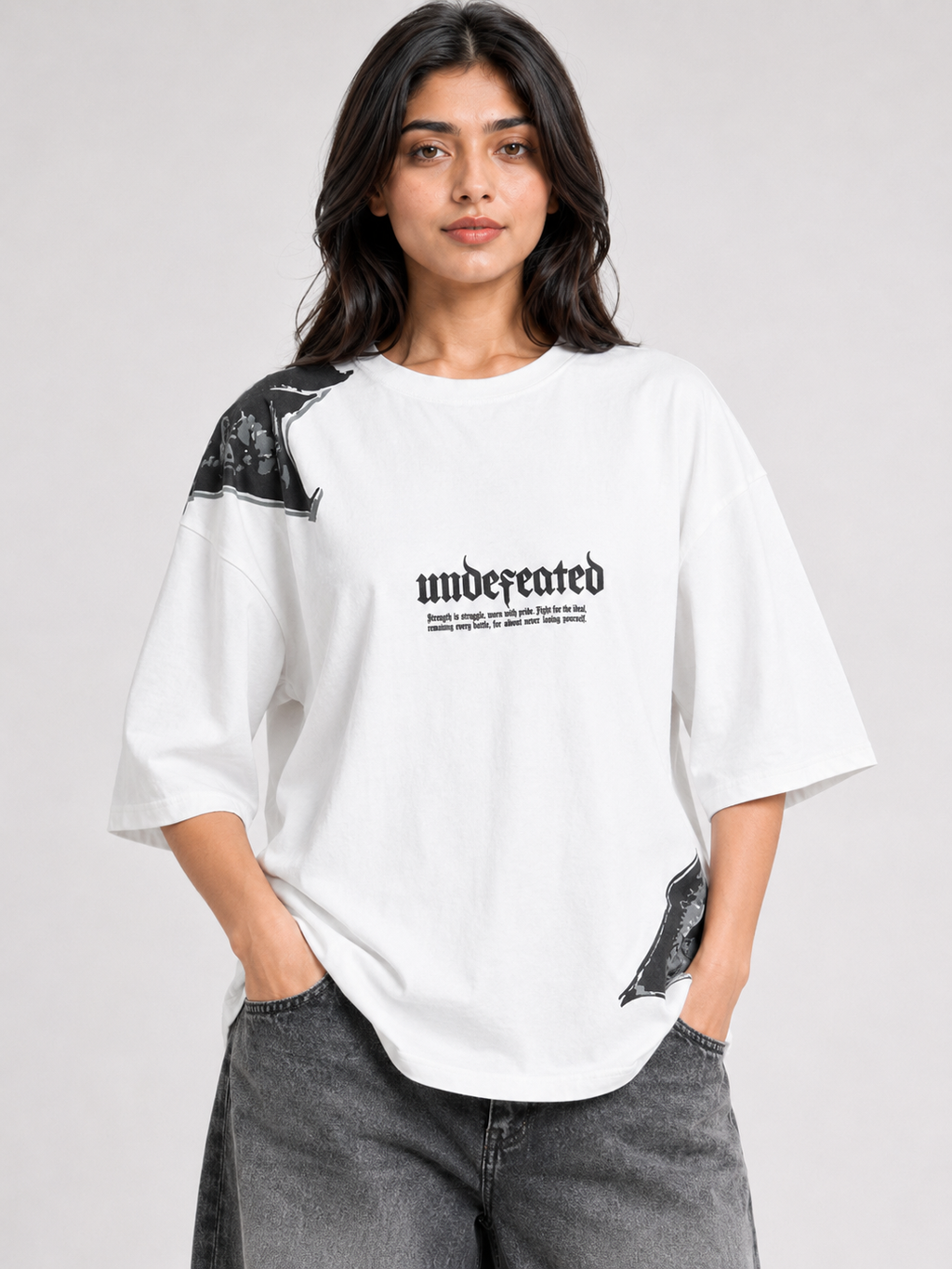 Undefeated - Oversized T Shirt