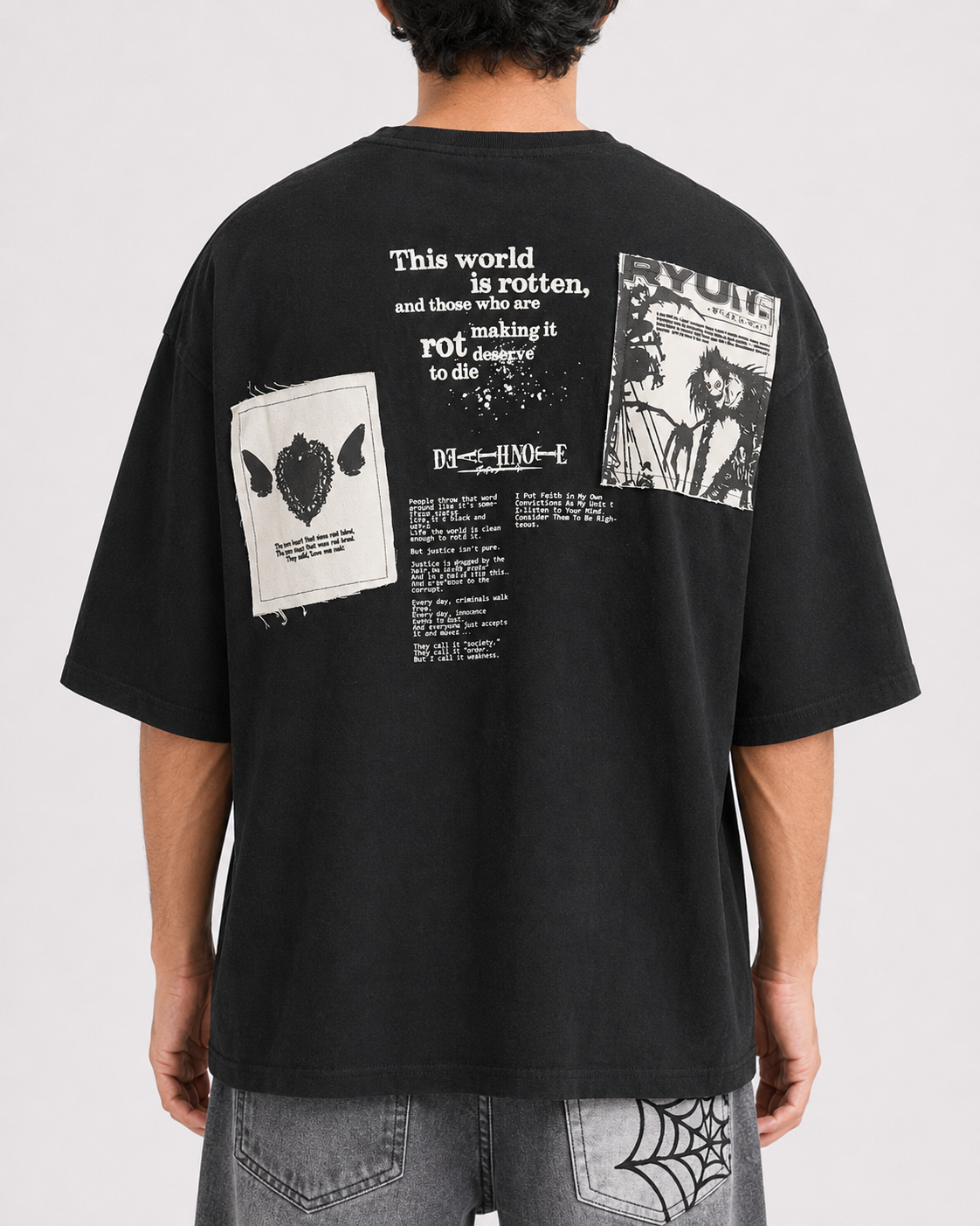 Death Note - Oversized T Shirt