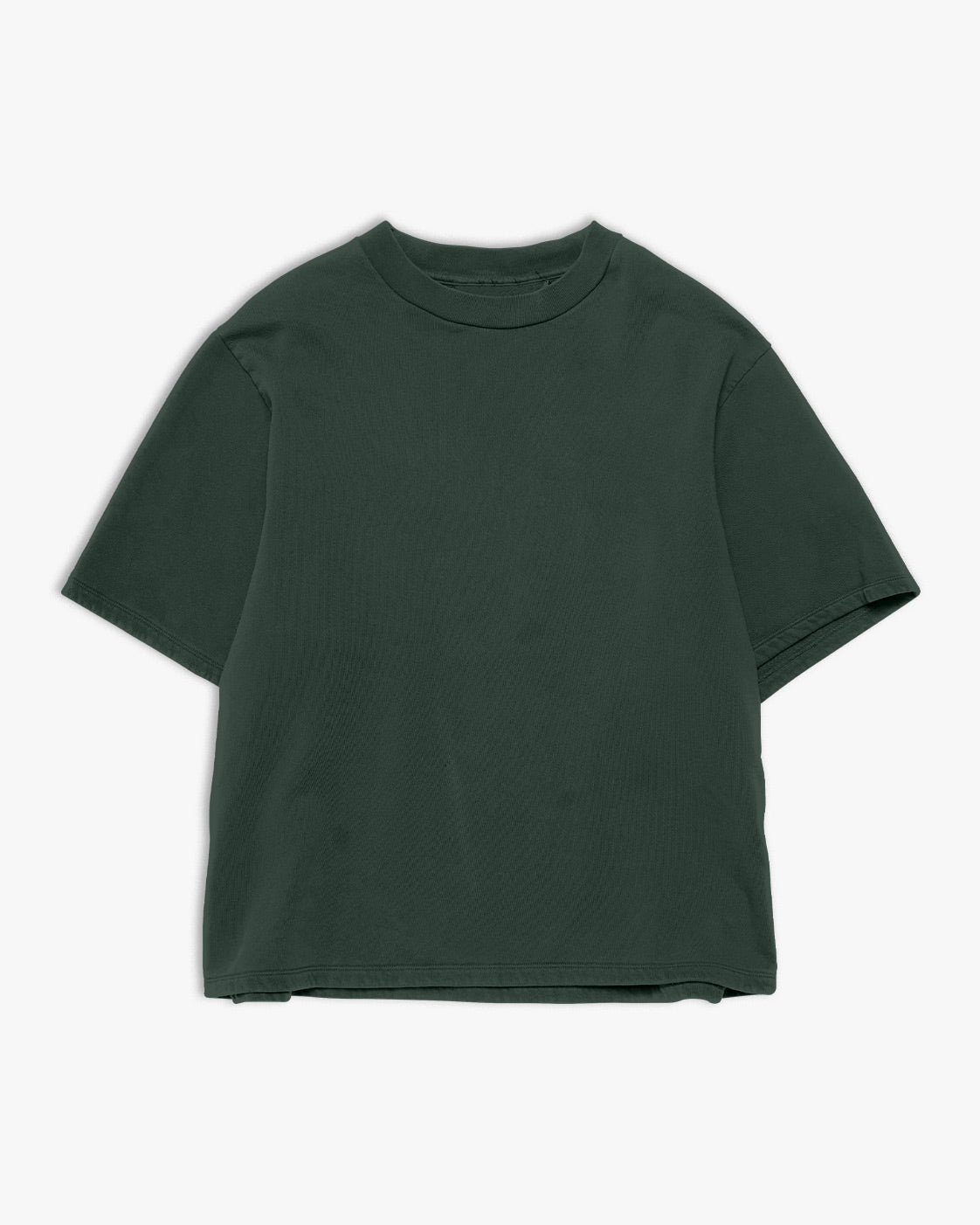 Bottle Green Oversized Basic T Shirt