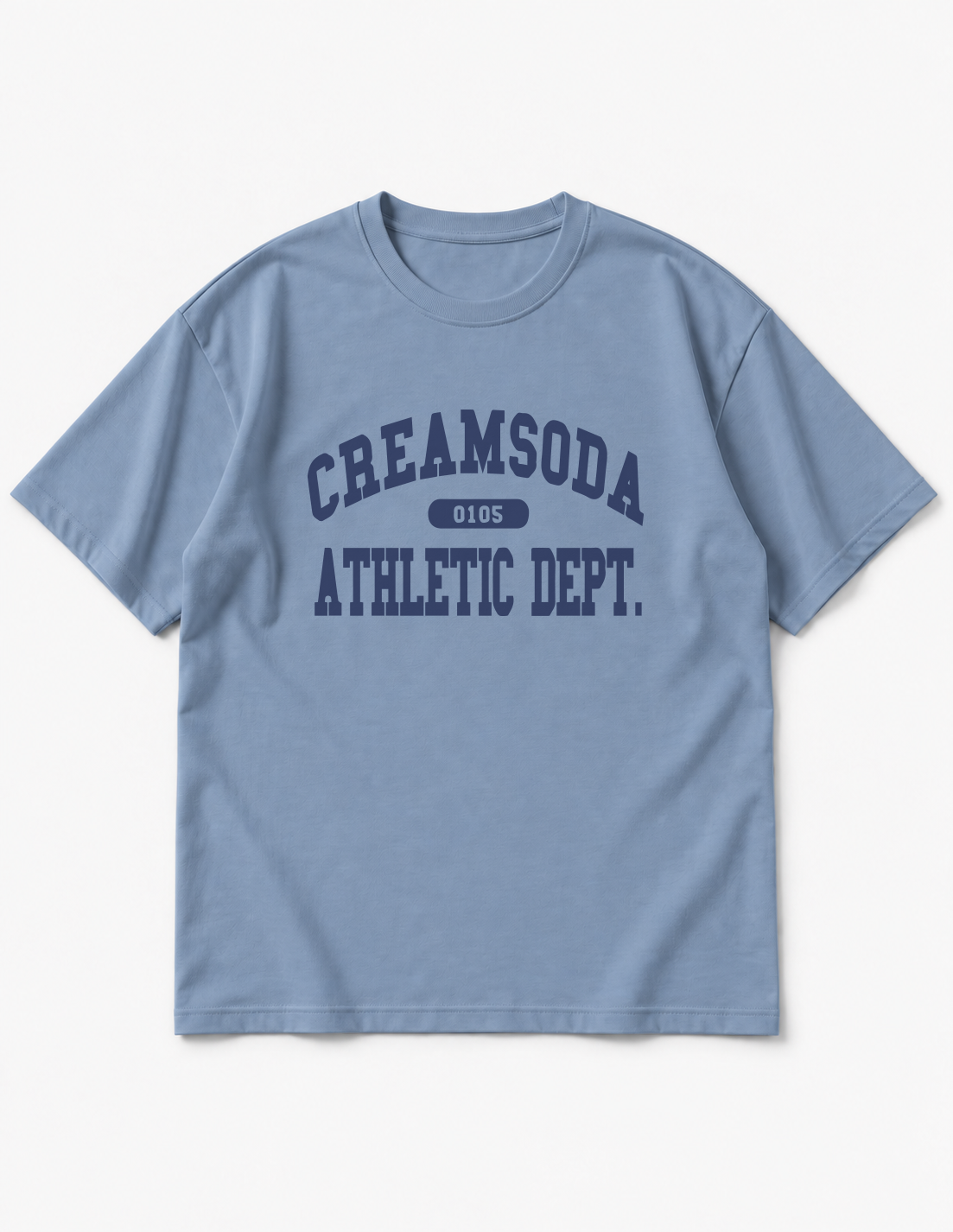 Athletic Department Sky Blue Relaxed Fit T-Shirt
