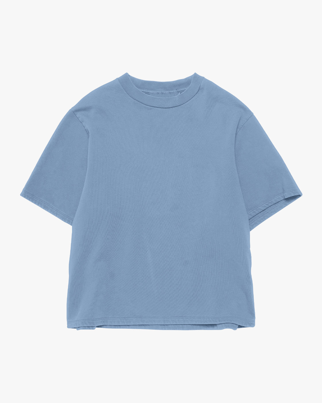 Sky Blue Oversized Basic T Shirt