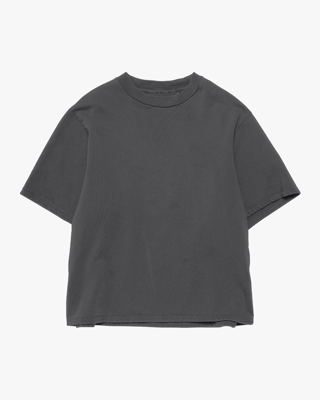 Dark Grey Oversized Basic T Shirt