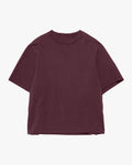 Maroon Oversized Basic T Shirt